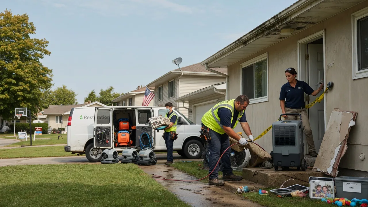 Water Damage Restoration in Tebbetts, MO near me